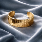 Dina Bracelet Ajustable Doré en Acier Inoxydable - Bijou Femme Élégant