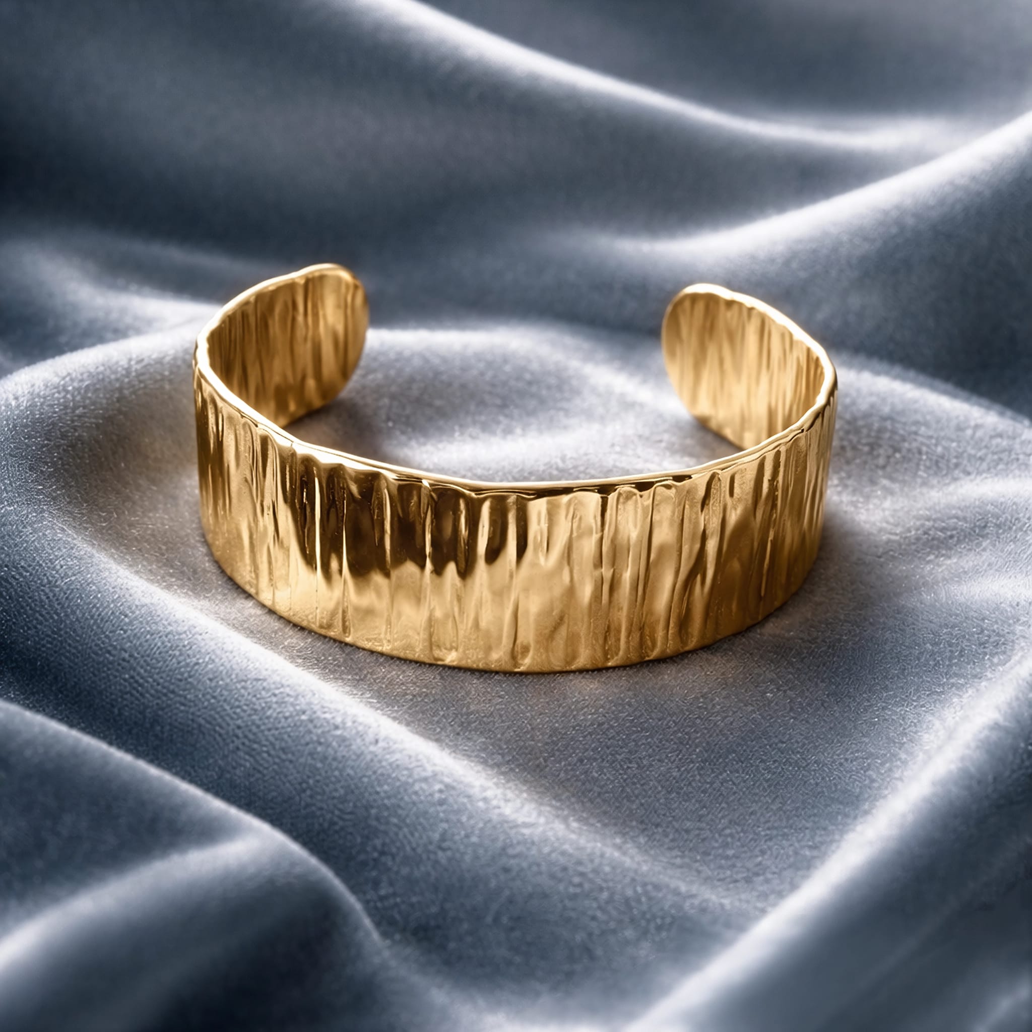 Dina Bracelet Ajustable Doré en Acier Inoxydable - Bijou Femme Élégant