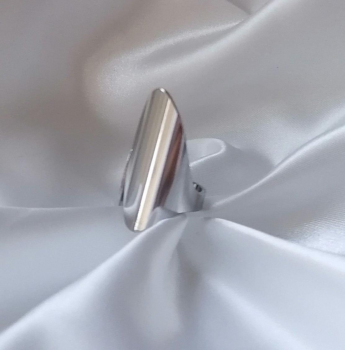 Emyra Bague Ajustable Dorée ou Argentée - Acier Inoxydable Femme