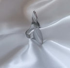 Emyra Bague Ajustable Dorée ou Argentée - Acier Inoxydable Femme