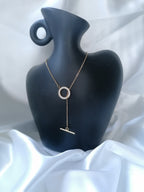 Pendora Collier Ajustable Doré ou Argenté - Acier Inoxydable Femme