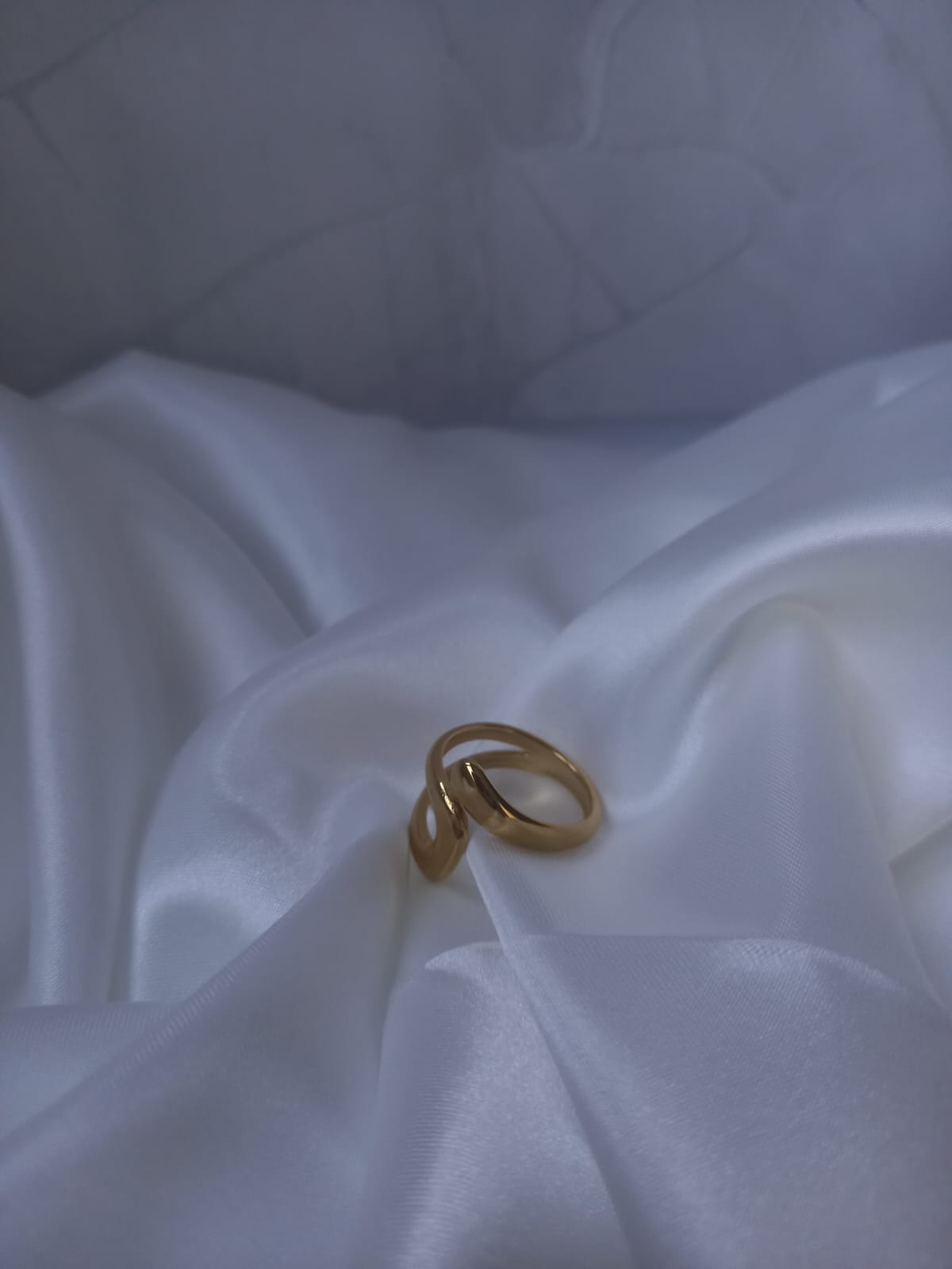 Cara Bague Ajustable Dorée en Acier Inoxydable - Bijou Femme Élégant